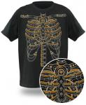Cool Steampunk Skeleton T-shirt
