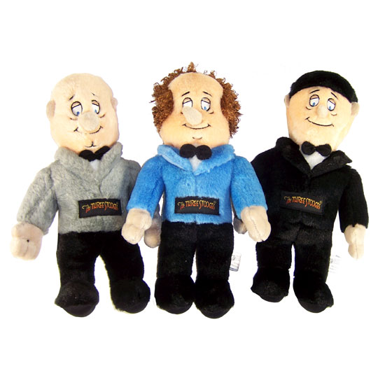 Win a Set of Three Stooges Dog Toys